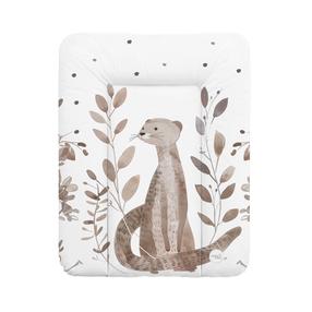 Vystymo lenta Ceba Baby Basic Clever Otter, 70 cm x 50 cm, ruda sp./balta sp.