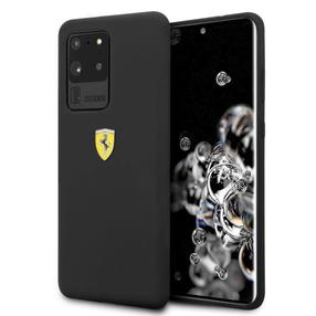 Telefona vāciņš Ferrari FESSIHCS69BK for Samsung S20, melna krās., Samsung