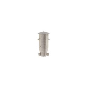 Põrandaliistu sisenurk Cezar MasterLine W-PS-ZLPML60-M453, 1.6 cm x 6 cm x 1.5 cm, tumehall v.