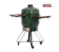 Grils TunaBone Kamado Pro 22", zaļa krās., 56 cm