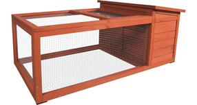 Narvas graužikams Flamingo Atto, 120 cm x 65 cm x 51 cm, ruda sp./žalia sp.