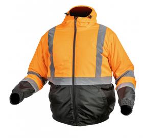 Darba jaka vīriešu Högert Oker HT5K331, melna krās./oranža krās., L izmērs
