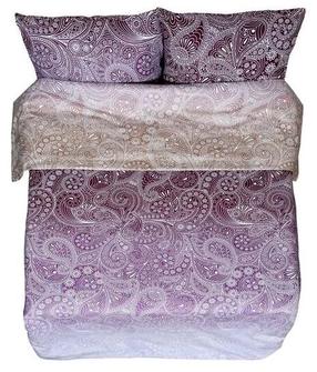 Antklodės užvalkalas Rustilė Henna 6230, violetinė sp., 135 cm x 200 cm