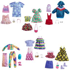 Apģērbu komplekts lellei Mattel Barbie Fashion GWF04, (krāsa/dizains tiek izvēlēts nejauši)