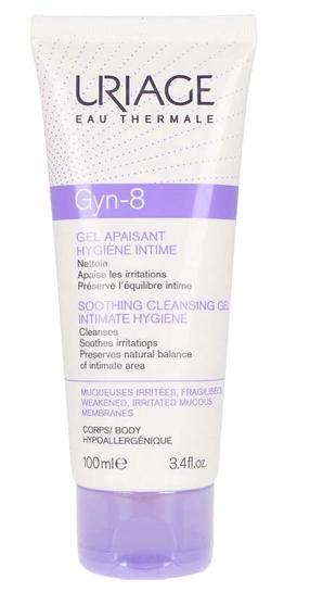 Intymios higienos prausiklis Uriage Gyn-8, 100 ml