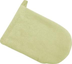 Pirštinė plaušinė kūdikiams ir vaikams BabyMatex Frotte, žalia sp., 14 cm