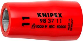 Žvaigždinė varžtų veržlių galvutė Knipex 98 37 11, 43 mm, 11 mm, 3/8", Ø23 mm