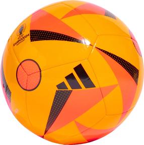 Futbola bumba Adidas Fussballliebe Euro24, 5 izmērs, dzeltena krās./oranža krās.