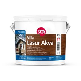 Koksnes impregnants Vivacolor Villa Lasur Akva, 2.7 l