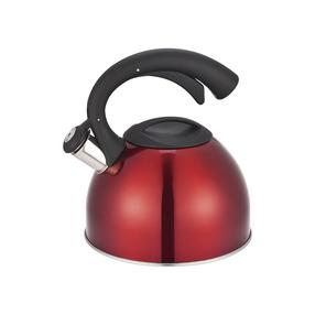  Tējkanna ar svilpi Domoletti, 3 l, sarkana krās.