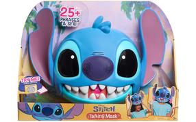 Interaktīva rotaļlieta, maska Disney Stitch Talking, zila krās.