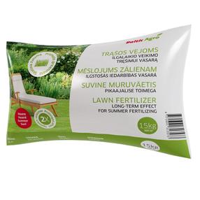 Trąšos vejoms Baltic Agro Summer, granuliuotos, 15 kg
