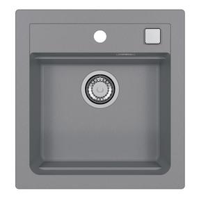 Кухонная мойка Alveus Atrox 20, гранит, 50 см x 47 см x 19.5 см, серый цв.