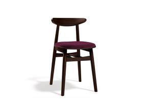Kėdžių rinkinys Cosmopolitan Design Bony Velvet, matinė, riešuto sp./burgundy sp., 47 cm x 44 cm x 80 cm, 2 vnt.