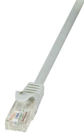 Провод Logilink Patchcord CAT 5e UTP RJ-45 8P8C, RJ-45 8P8C, 20 м, серый цв.