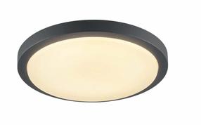 Светильник плафон SLV Ainos 229975, LED, 3000 °К, 1 x 22 Вт, белый цв. / aнтрацит цв.