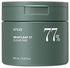 Veido tonikas, padeliai Anua Heartleaf 77, 160 ml, 70 vnt.