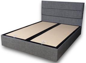 Lova dvigulė Kalune Design Bed Base & Headboard Double, 150 x 200 cm, pilka sp., be čiužinio