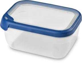 Dėžutė maistui Curver Grand Chef Eco 252257, 1.8 l, 20 cm x 15 cm, skaidri sp./mėlyna sp.