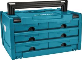 Ящик для инструментов Makita Makastor 3.6, 39.5 см x 29.5 см x 21.5 см, синий цв.