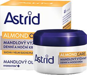 Veido kremas Astrid Nutri Skin Almond Day&Night, 50 ml
