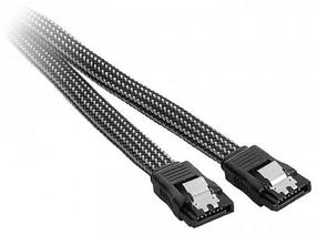 Kabelis Cablemod ModMesh SATA 3 SATA 3, SATA 3, 0.030 m, juoda