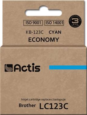 Rašalinio spausdintuvo kasetė Actis Standard KB-123C, mėlyna sp., 10 ml