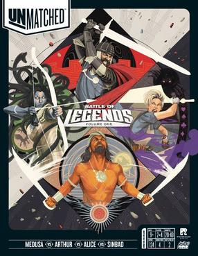 Lauamäng Iello Unmatched: Battle Of Legends, EN