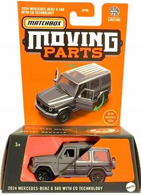 Rotaļlieta automašīna Mattel Matchbox Moving Parts Mercedes Benz G580 JDY48, pelēka krās.