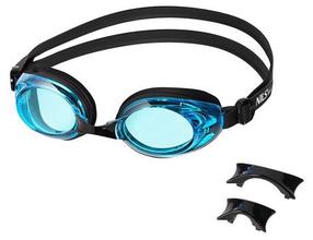 Очки для плавания Nils Aqua NQG500AF, синий цв./черный цв.