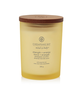Küünal, lõhna Chesapeake Bay Mind & Body Strength + Energy, 57 h, 0.250 g, kollane v.