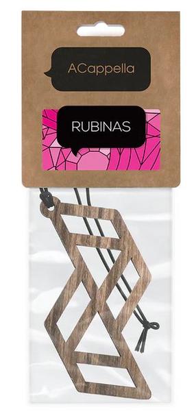 Auto gaisa atsvaidzinātājs ACappella Scented Pendant Ruby