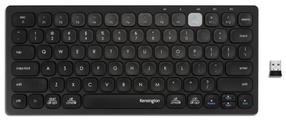 Bezvadu datora tastatūra Kensington Dual Wireless, EN, oranža krās.