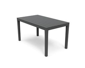 Lauko stalas Progarden Sumatra, pilka sp., 138 cm x 80 cm x 72 cm