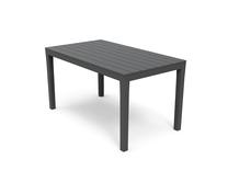 Lauko stalas Progarden Sumatra, pilka sp., 138 cm x 80 cm x 72 cm