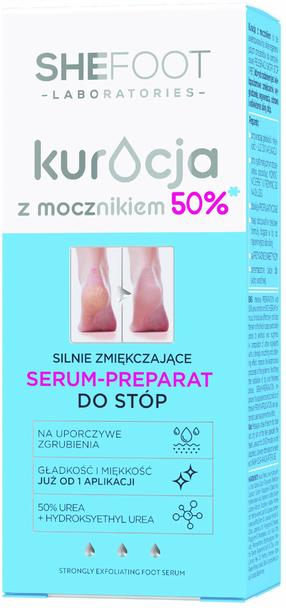 Сыворотки для пяток SheFoot Urea Treatment, 50 мл