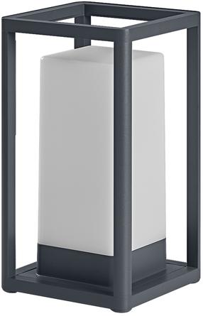 Āra galda lampa Ledvance Smart+ Frame Max, 5W, LED, IP44, melna krās., 14 cm x 26.3 cm