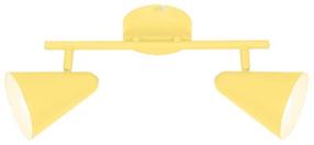 Lampa griesti Candellux Amor, E14, 2 x 40 W, dzeltena krās. / dzeltena krās.