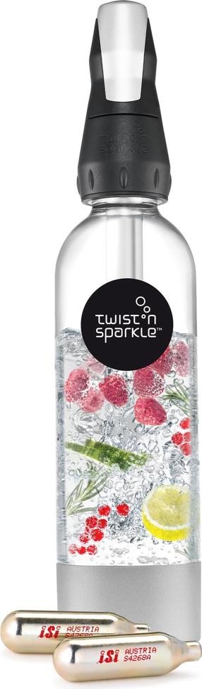 Karbonēšanas un pudeļu komplekts ISI Twist'n Sparkle Plus, 0.95 l, 7 gab.