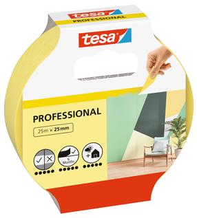 Dažymo juosta Tesa Professional, 25 m x 2.5 cm
