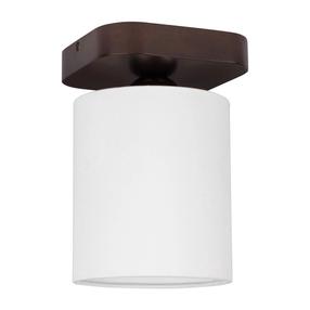 Lampa griesti Spot-Light Jenta, E27, 1 x 25 W, balta krās. / valriekstu krās., 13 x 15.5 cm