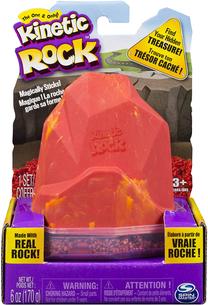 Modeliavimo smėlis Spin Master Kinetic Rock Red, raudona sp.