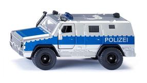 Mängu politseiauto Siku Rheinmetall MAN Survivor R 2304, sinine v./hõbe v.