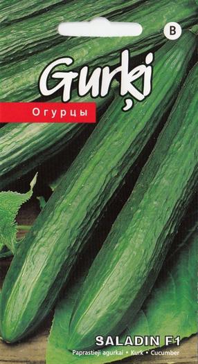 Семена, огурцы Cucumber Saladin F1, 3 г