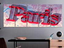 Reprodukcija Artgeist Red Paris, m-a-0818-b-m, 200 cm x 80 cm