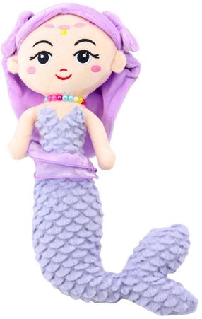 Pliušinis žaislas Lean Toys Mermaid, violetinė sp., 32 cm