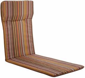 Lauko baldų pagalvė Patio Torino Plus C013-04BB, ruda sp./oranžinė sp., 158 x 48 cm