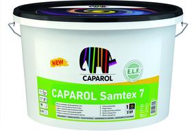 Sienu krāsa Caparol SAMTEX 7 ELF B1, balta krās., 10 l