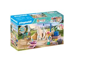 Konstruktorius Playmobil Horses Of Waterfall Plovimo Stotis Su Izabele Ir Liūte 71354