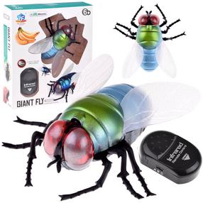 Игрушечный робот, радиоуправляемая муха Giant Fly, 12 см, универсальный, многоцветный